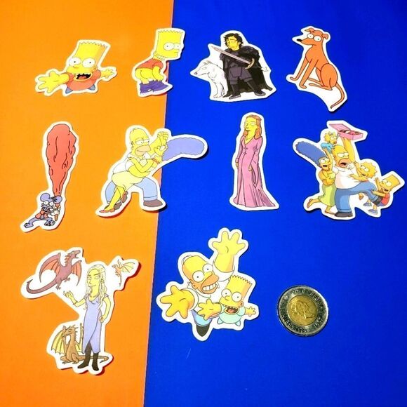 3/$20 10xbrand new waterproof Simpsons sticker - Picture 1 of 1